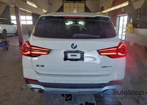 2024 BMW X3 xDrive30I z USA, uszkodzony, nr VIN 5UX53DP09R9U40994